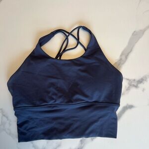 Muse Deep Blue Sports Bra